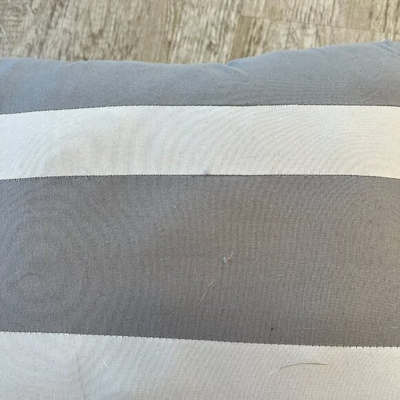 Bundle of 2 Small Grey Throw Decorative Pillows - Picture 7 of 7